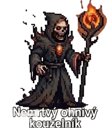 Nemrtvý ohnivý kouzelník